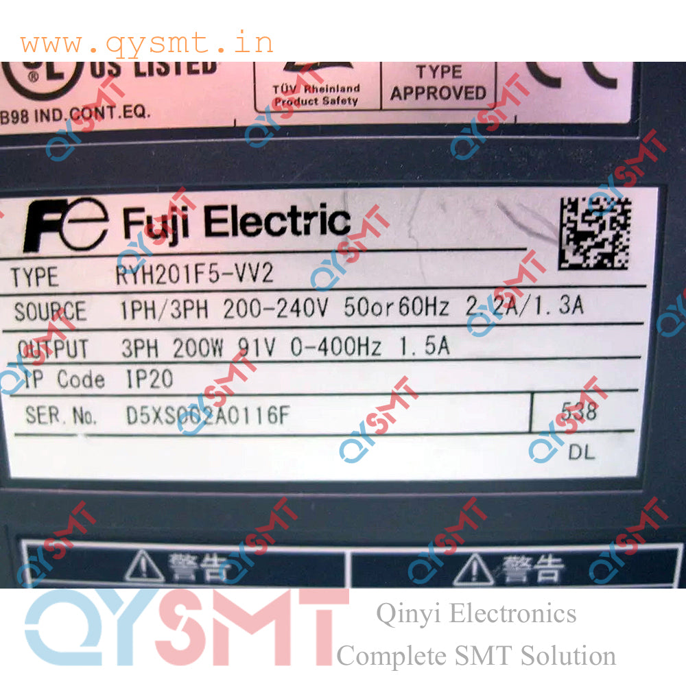 Fuji Electric GYB201D5-RC2 Servo Motor, Drive And Cable