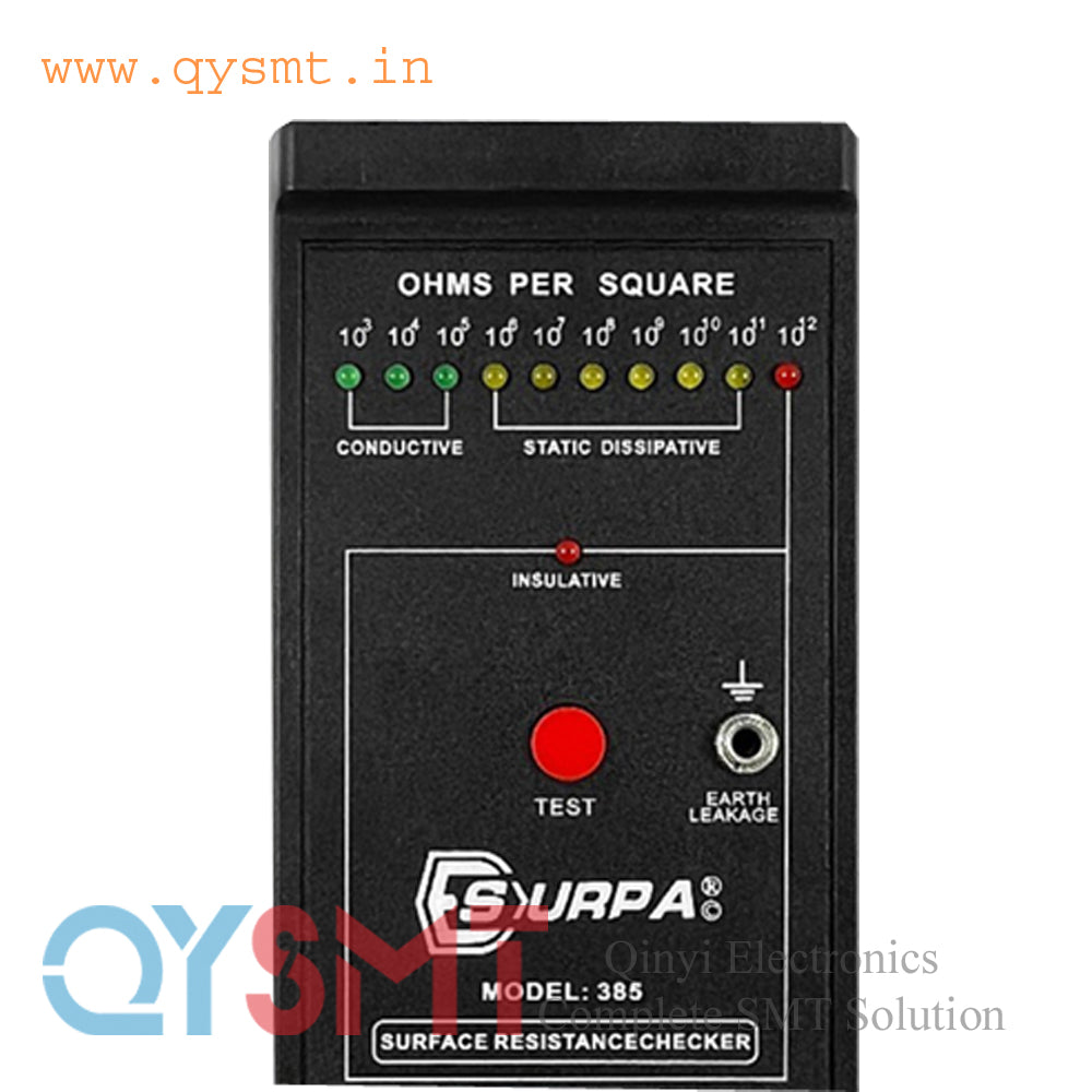 SURPA 385 ESD Surface Resistance Meter