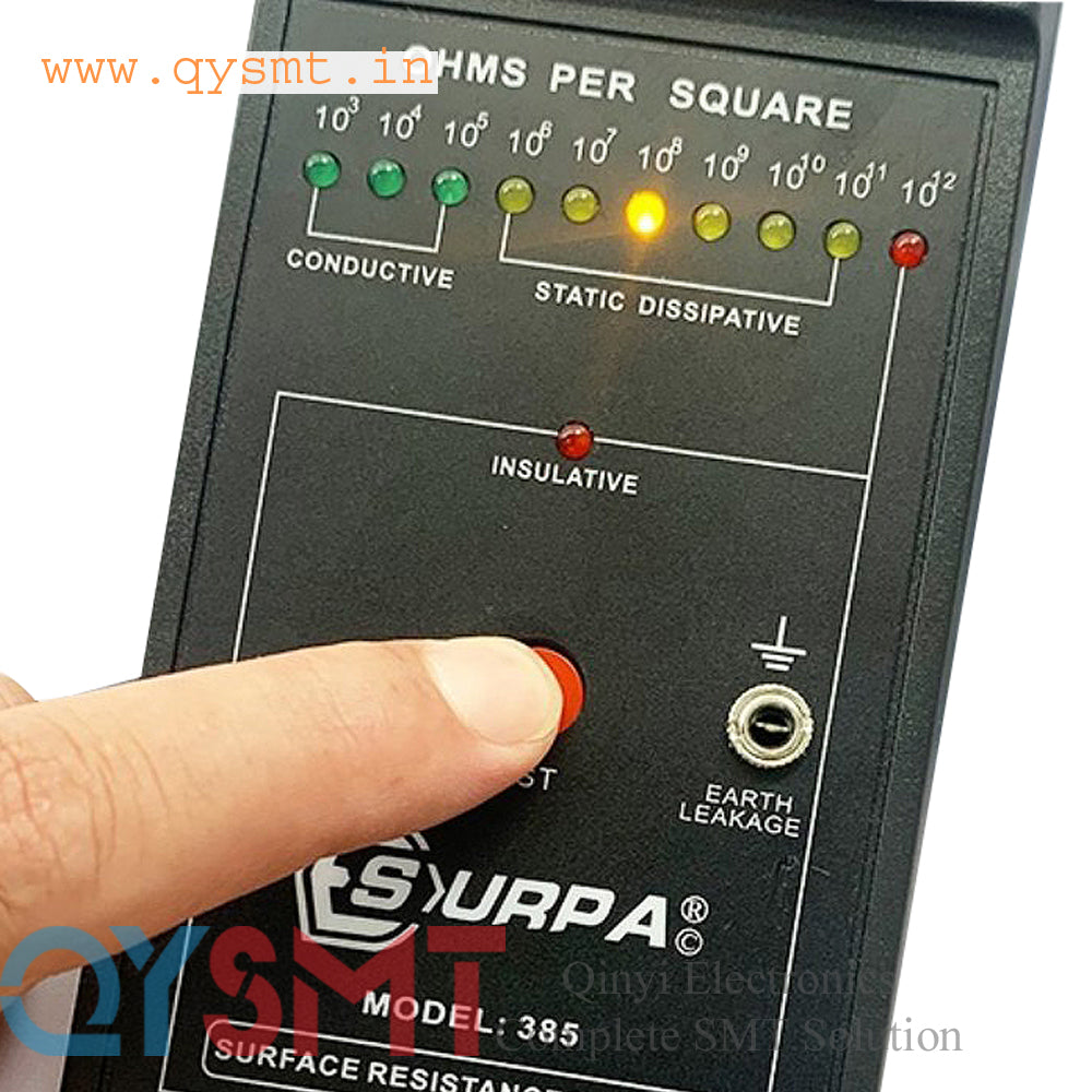 SURPA 385 ESD Surface Resistance Meter