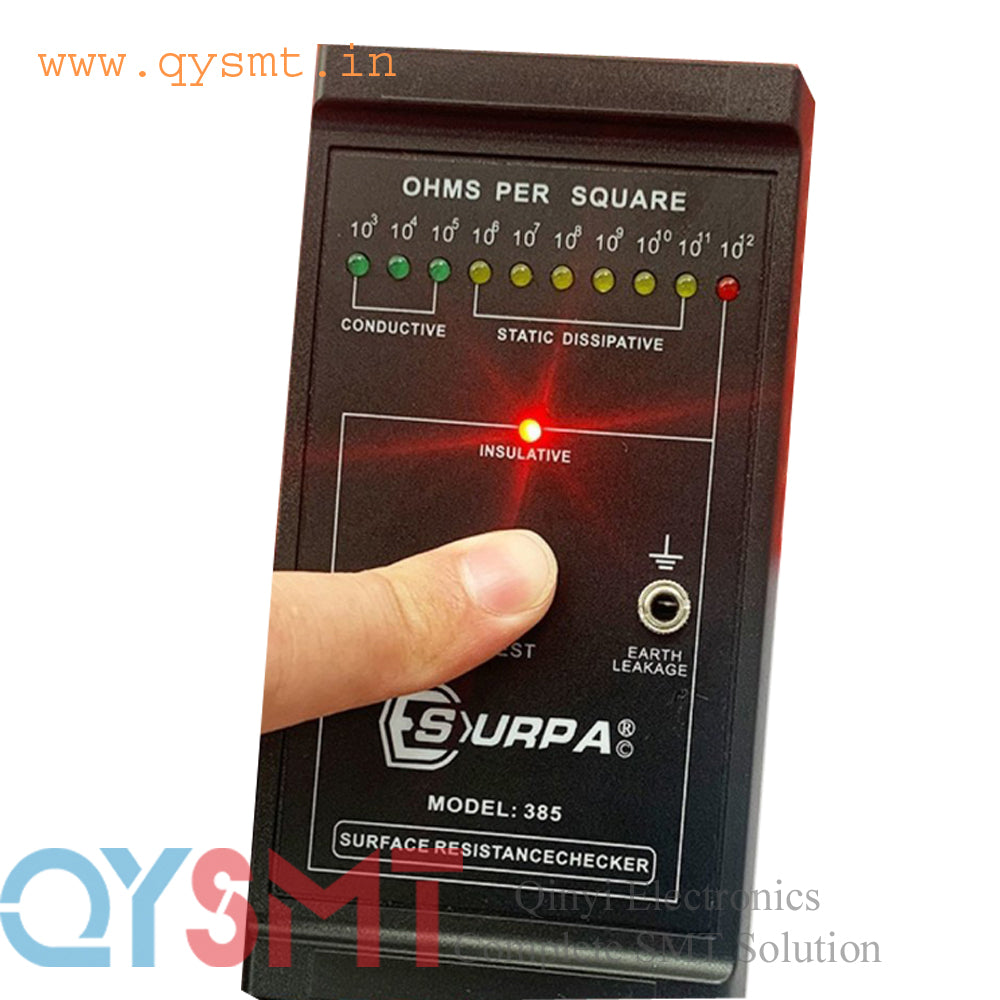 SURPA 385 ESD Surface Resistance Meter