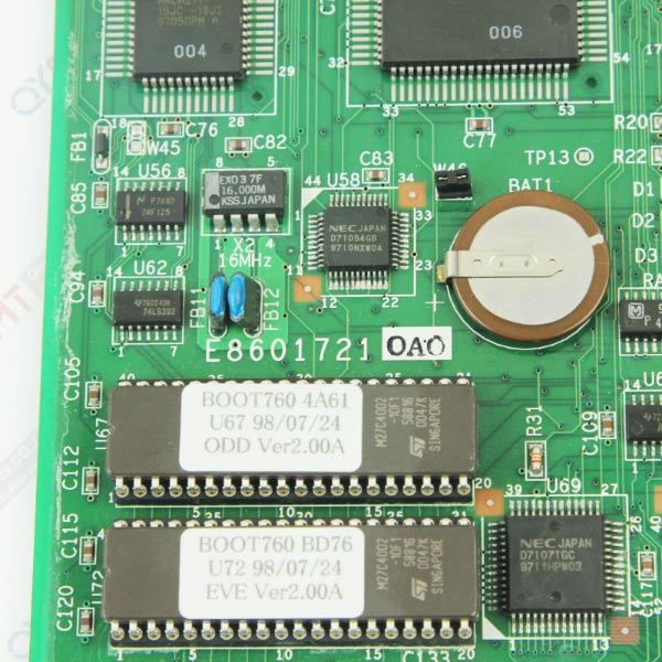 CPU BOARD E86017210A0 QYSMT