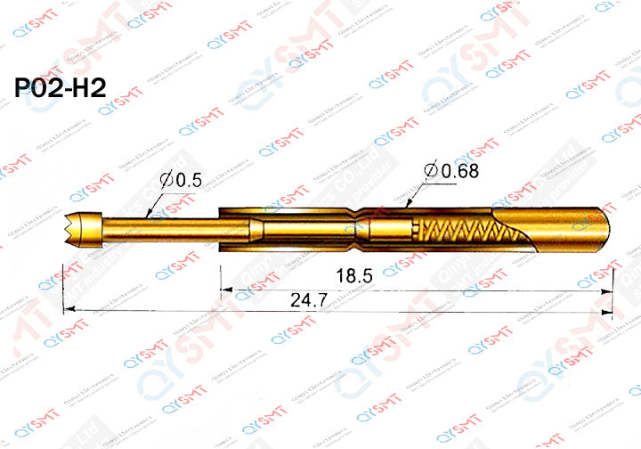 Pogo Pin P02-H2 QYSMT