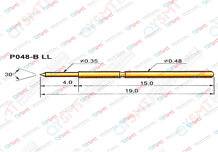 Pogo pin P048-B LL QYSMT