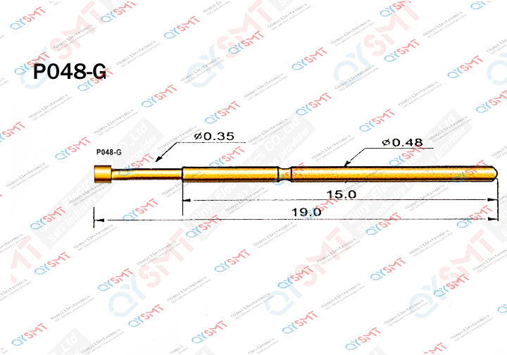 Pogo pin P048-G QYSMT