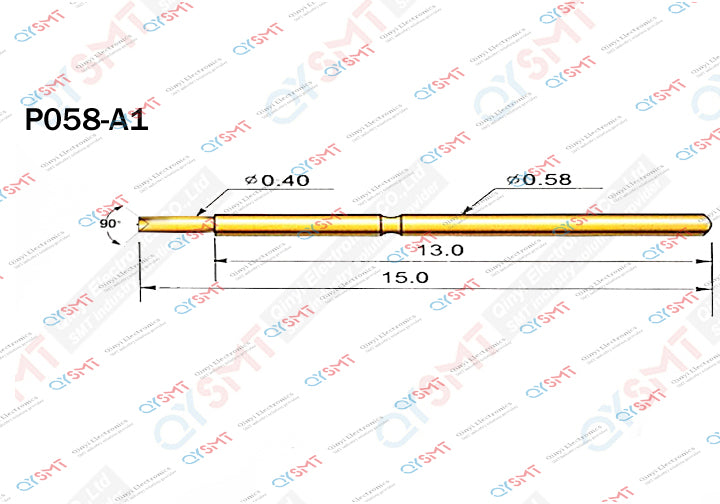 Pogo pin P058-A1 QYSMT