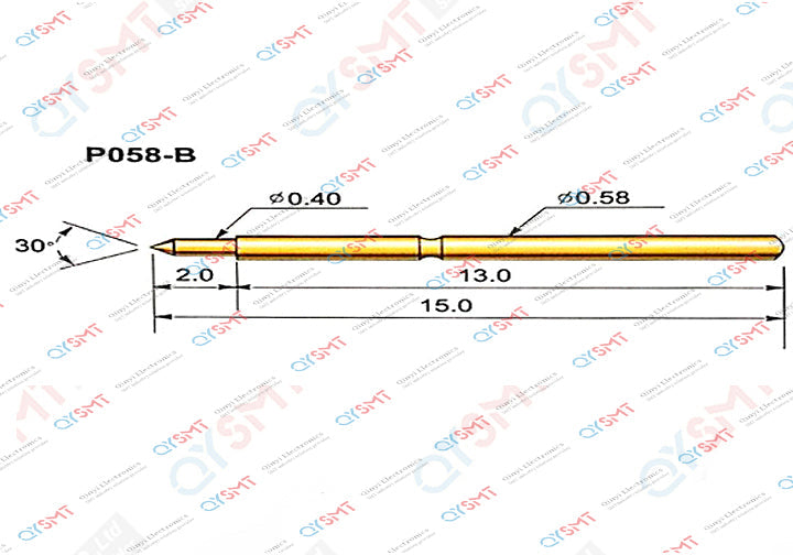 Pogo pin P058-B QYSMT