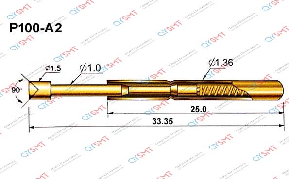 Pogo Pin P100-A2 QYSMT