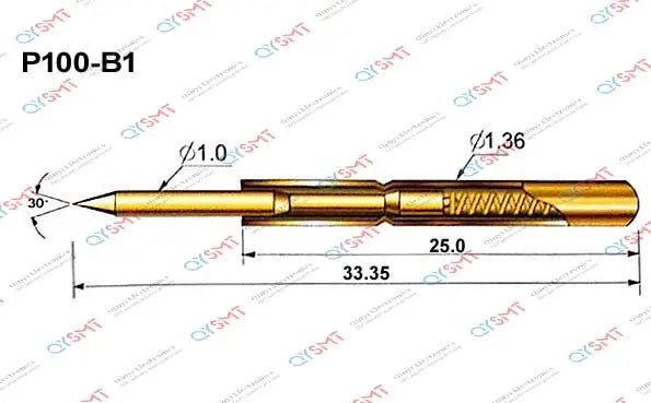 P100-B1 Pogo Pin QYSMT