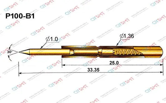 P100-B1 Pogo Pin QYSMT