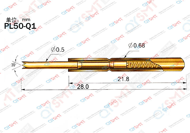 Pogo Pin PL50-Q1 QYSMT