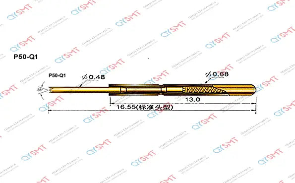 POGO PIN P50-Q1 QYSMT