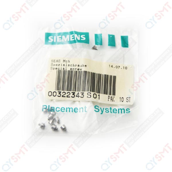 SIEMENS 00322343S01 SPECIAL SCREW 12/16MMS (1 BOX include 10 pcs) 00322343S01 QYSMT