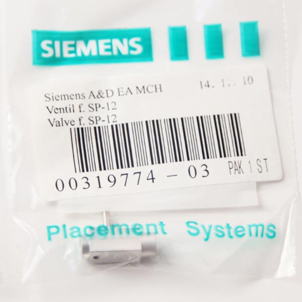 SIEMENS Ventil kplt. DLM1-12 00319774S02 QYSMT