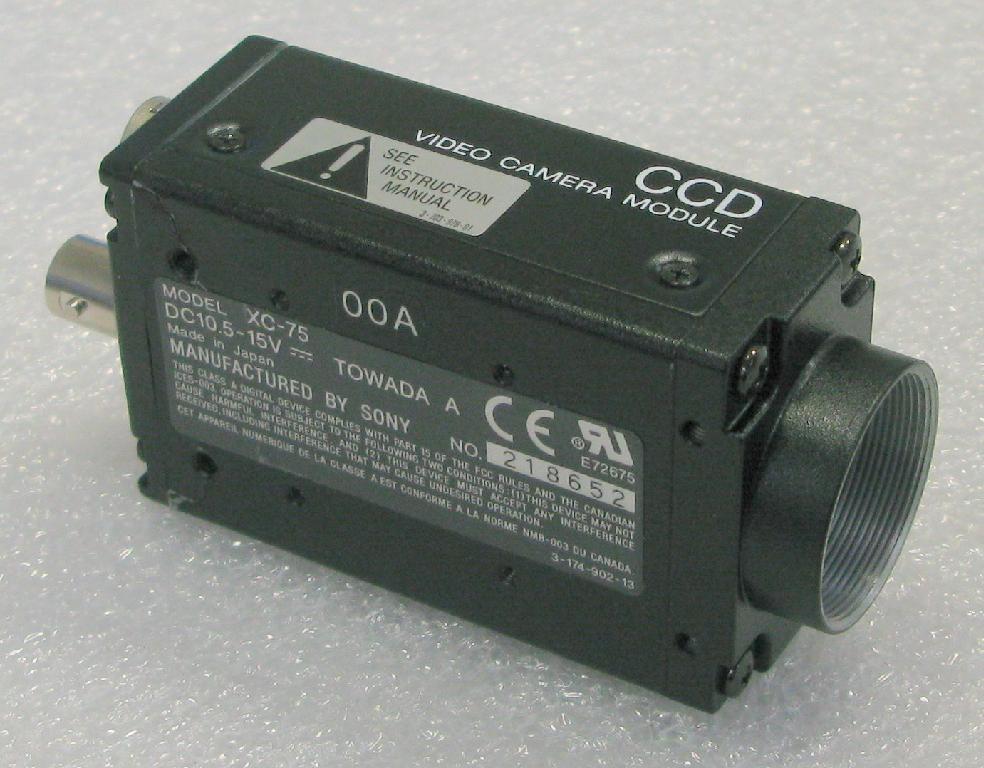 SAMSUNG CCD CAMERA XC-75 .J1300491 QYSMT